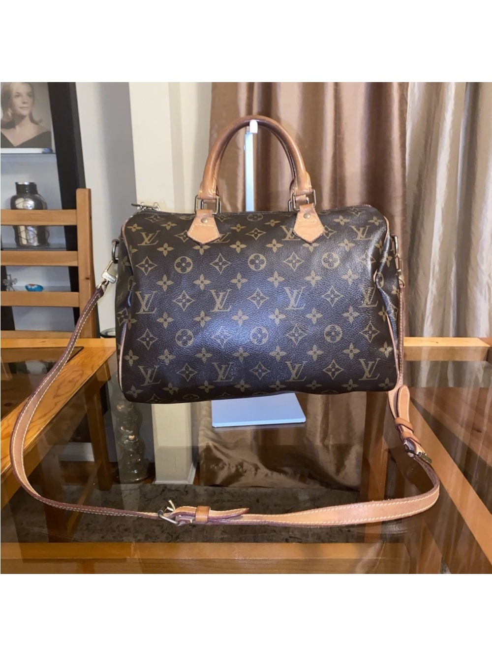 ❤️❤️Louis Vuitton Speedy 30 Bandolier ❤️❤️